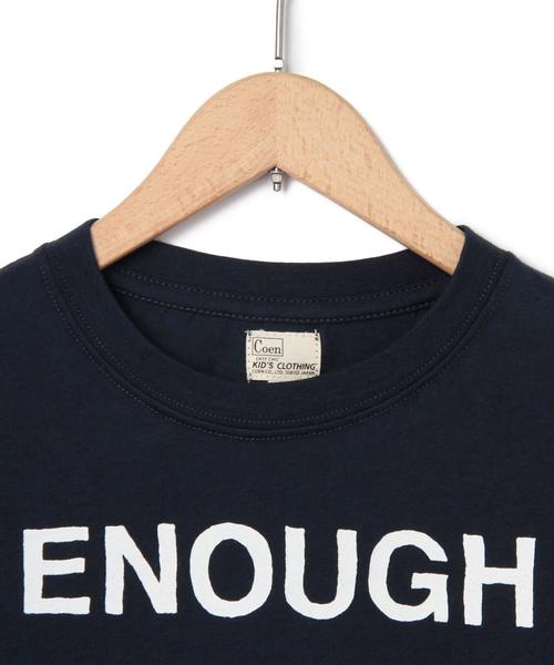 coen（コーエン）の「【coen kids】grown up Tシャツ(100～150cm)（Tシャツ/カットソー・キッズ・ライム/ネイビー/オフホワイト/ダークグレー・140/150/100/110/120/130）」の6枚目の写真