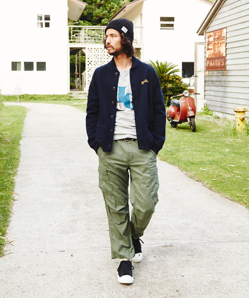 HYSTERIC GLAMOUR(ヒステリックグラマー)の「EXPERIENCE刺繍 CD(カーディガン/ボレロ・メンズ・ネイビー/トップグレー/ブラック・SMALL/MEDIUM/LARGE)」の21枚目の写真