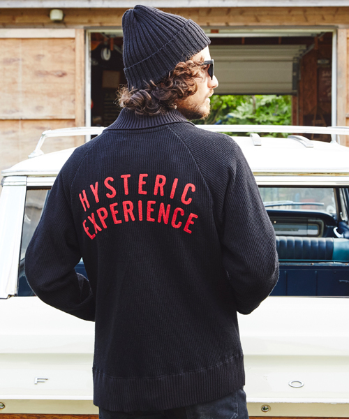 HYSTERIC GLAMOUR(ヒステリックグラマー)の「EXPERIENCE刺繍 CD(カーディガン/ボレロ・メンズ・ネイビー/トップグレー/ブラック・SMALL/MEDIUM/LARGE)」の18枚目の写真