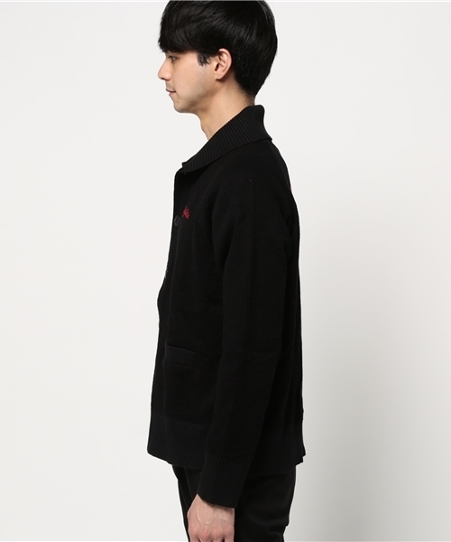 HYSTERIC GLAMOUR(ヒステリックグラマー)の「EXPERIENCE刺繍 CD(カーディガン/ボレロ・メンズ・ネイビー/トップグレー/ブラック・SMALL/MEDIUM/LARGE)」の14枚目の写真