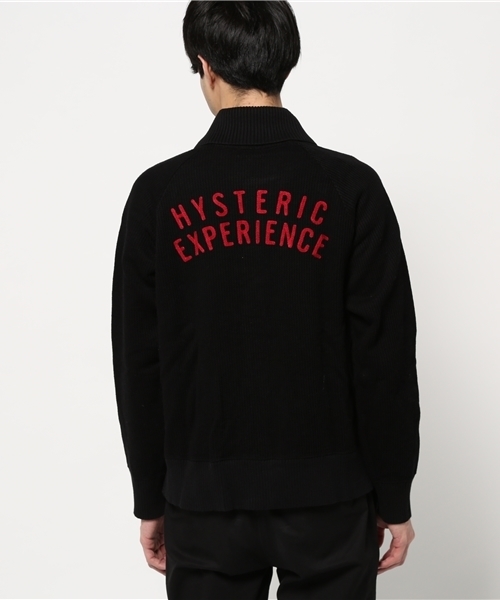 HYSTERIC GLAMOUR(ヒステリックグラマー)の「EXPERIENCE刺繍 CD(カーディガン/ボレロ・メンズ・ネイビー/トップグレー/ブラック・SMALL/MEDIUM/LARGE)」の15枚目の写真