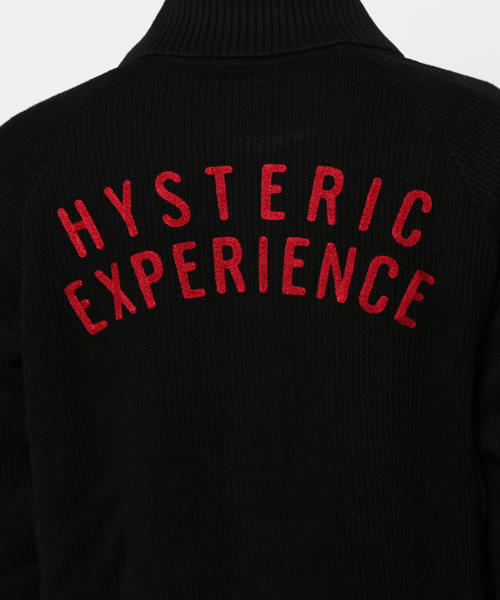 HYSTERIC GLAMOUR(ヒステリックグラマー)の「EXPERIENCE刺繍 CD(カーディガン/ボレロ・メンズ・ネイビー/トップグレー/ブラック・SMALL/MEDIUM/LARGE)」の7枚目の写真
