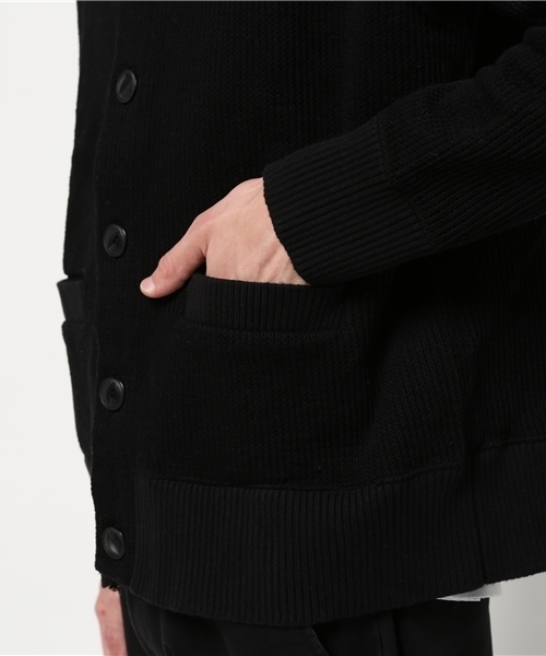 HYSTERIC GLAMOUR(ヒステリックグラマー)の「EXPERIENCE刺繍 CD(カーディガン/ボレロ・メンズ・ネイビー/トップグレー/ブラック・SMALL/MEDIUM/LARGE)」の9枚目の写真