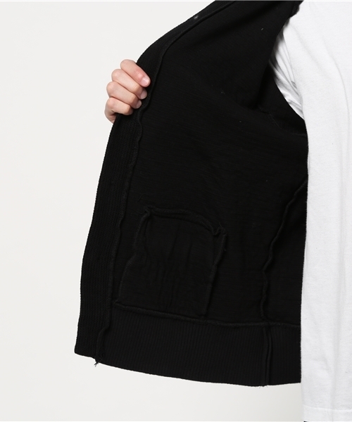 HYSTERIC GLAMOUR(ヒステリックグラマー)の「EXPERIENCE刺繍 CD(カーディガン/ボレロ・メンズ・ネイビー/トップグレー/ブラック・SMALL/MEDIUM/LARGE)」の10枚目の写真