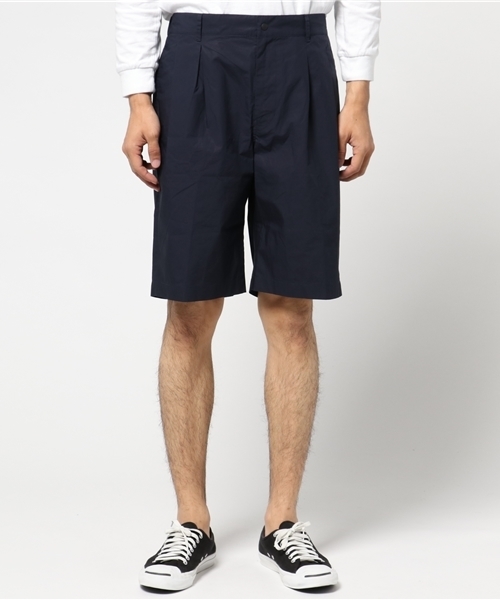 ADAM ET ROPE'（アダムエロペ）の「WLT コーティングペーパータック（その他パンツ・メンズ・ベージュ/ネイビー・L/M）」の2枚目の写真