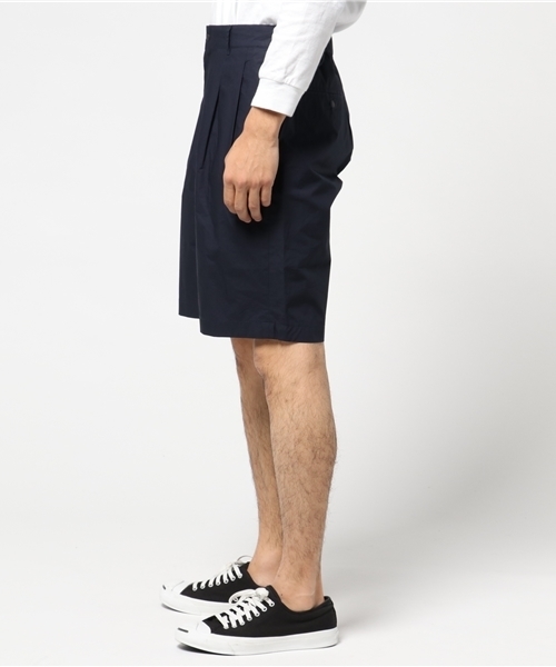 ADAM ET ROPE'（アダムエロペ）の「WLT コーティングペーパータック（その他パンツ・メンズ・ベージュ/ネイビー・L/M）」の3枚目の写真