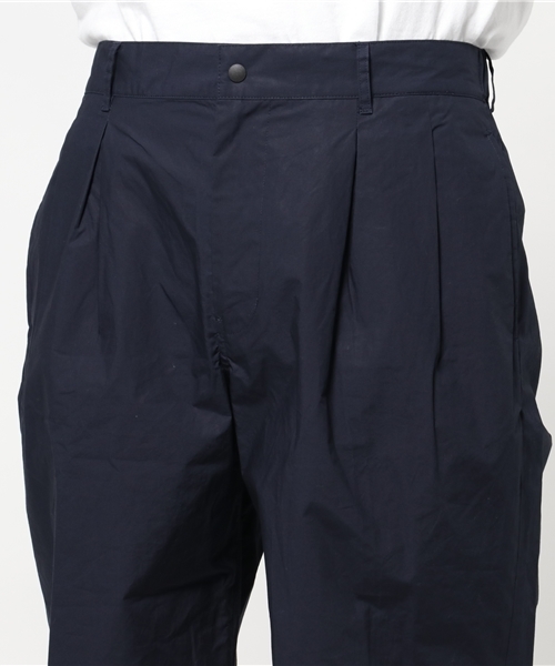 ADAM ET ROPE'（アダムエロペ）の「WLT コーティングペーパータック（その他パンツ・メンズ・ベージュ/ネイビー・L/M）」の5枚目の写真