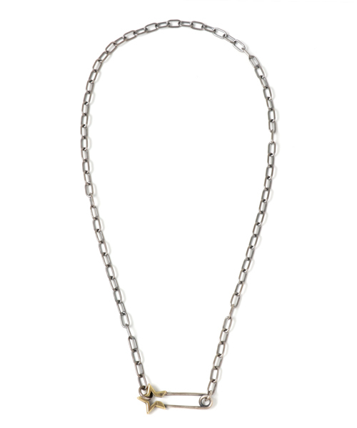 JAM HOME MADE（ジャムホームメイド）の「JAM HOME MADE: エクスクルーシブ STAR M-NECKLACE（ネックレス・メンズ・シルバー・ONE SIZE）」の6枚目の写真