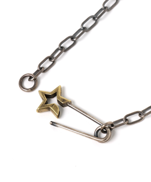 JAM HOME MADE（ジャムホームメイド）の「JAM HOME MADE: エクスクルーシブ STAR M-NECKLACE（ネックレス・メンズ・シルバー・ONE SIZE）」の2枚目の写真