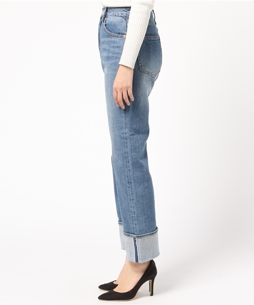 MAYSON GREY（メイソングレイ）の「セルヴィッチハイウエストデニム（デニムパンツ・レディース・ブルー・SS）」の15枚目の写真