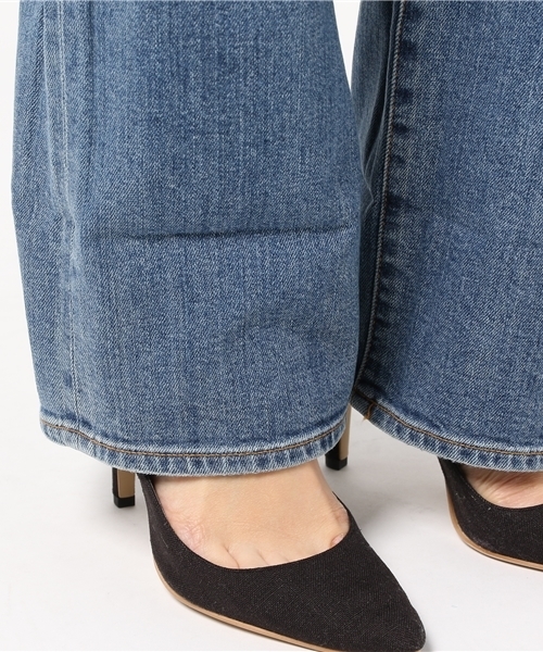 MAYSON GREY（メイソングレイ）の「セルヴィッチハイウエストデニム（デニムパンツ・レディース・ブルー・SS）」の12枚目の写真