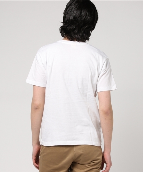 Champion（チャンピオン）の「【Champion】無地VネックTシャツ（Tシャツ/カットソー・メンズ・ダークグレー/グレー/ブラック/グリーン/ネイビー/ホワイト・SMALL/LARGE/MEDIUM/X-LARGE）」の15枚目の写真