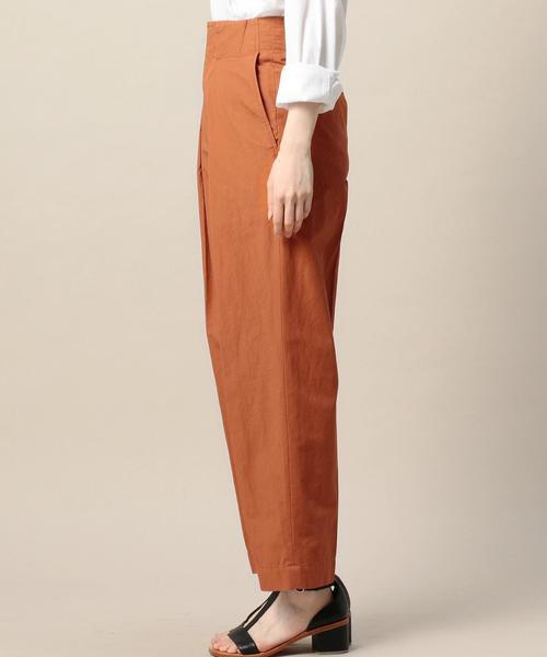 BEAUTY&YOUTH UNITED ARROWS(ビューティーアンドユースユナイテッドアローズ)の「BY ウエストタックワイドパンツ ◆(その他パンツ・レディース・オレンジ/ベージュ/ブラック・SMALL/MEDIUM)」の6枚目の写真