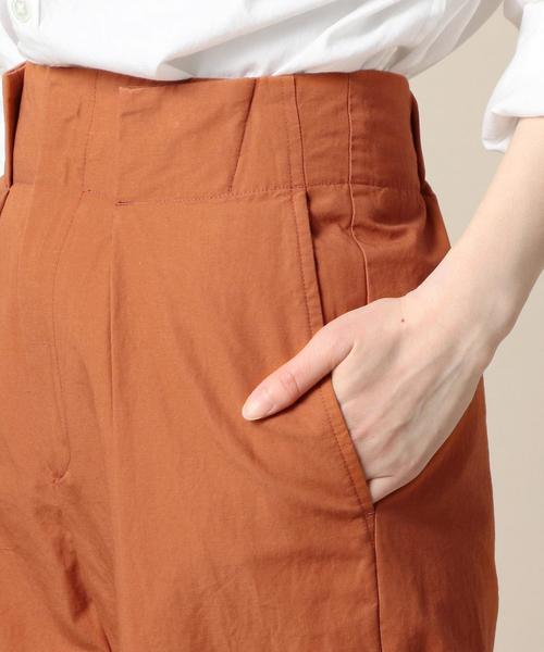 BEAUTY&YOUTH UNITED ARROWS(ビューティーアンドユースユナイテッドアローズ)の「BY ウエストタックワイドパンツ ◆(その他パンツ・レディース・オレンジ/ベージュ/ブラック・SMALL/MEDIUM)」の12枚目の写真