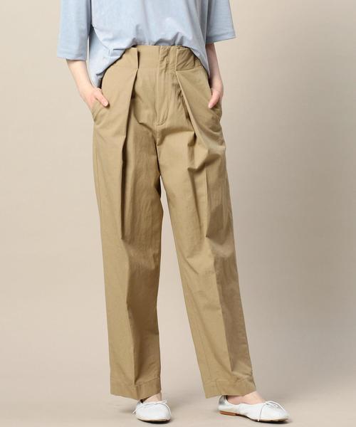 BEAUTY&YOUTH UNITED ARROWS(ビューティーアンドユースユナイテッドアローズ)の「BY ウエストタックワイドパンツ ◆(その他パンツ・レディース・オレンジ/ベージュ/ブラック・SMALL/MEDIUM)」の18枚目の写真