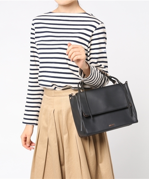natural couture（ナチュラルクチュール）の「バッグ（ショルダーバッグ・レディース・ブラック/ベージュ/ボルドー・FREE）」の9枚目の写真