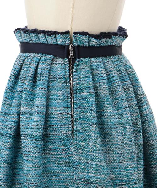 Drawer（ドゥロワー）の「Drawer ラメ タックスカート（スカート  