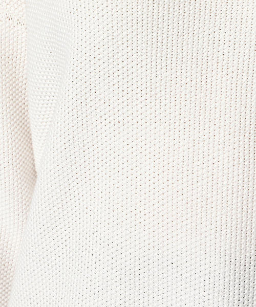GALERIE VIE（ギャルリー ヴィー）の「コットンモスステッチ Vネック