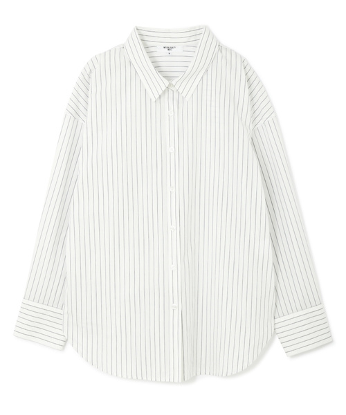 NATURAL BEAUTY BASIC(ナチュラルビューティーベーシック)の「コットンテンセルフォルムシャツ(シャツ/ブラウス・レディース・ホワイト系その他/オフホワイト・MEDIUM/SMALL)」の7枚目の写真