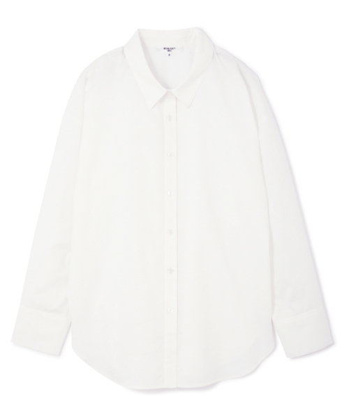 NATURAL BEAUTY BASIC(ナチュラルビューティーベーシック)の「コットンテンセルフォルムシャツ(シャツ/ブラウス・レディース・ホワイト系その他/オフホワイト・MEDIUM/SMALL)」の12枚目の写真