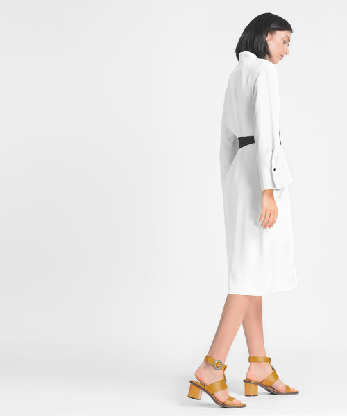CHARLES & KEITH(チャールズ & キース)の「アンクルストラップヒールサンダル / ANKLE STRAP HEELED SANDALS(サンダル・レディース・マスタード/ブラック・23cm/24.5cm/23.5cm/25cm)」の14枚目の写真