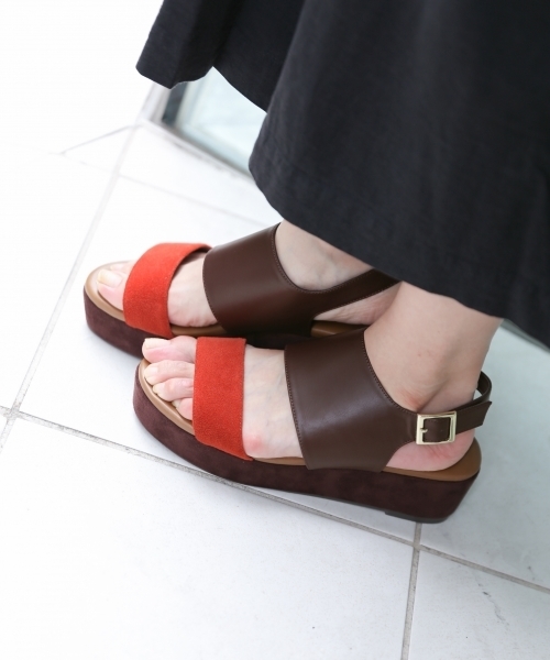 LEPSIM（レプシィム）の「アツゾコベルトサンダル　798161（サンダル・レディース・ブラック/シルバー/オレンジ/グリーン・SMALL/MEDIUM/LARGE）」の4枚目の写真
