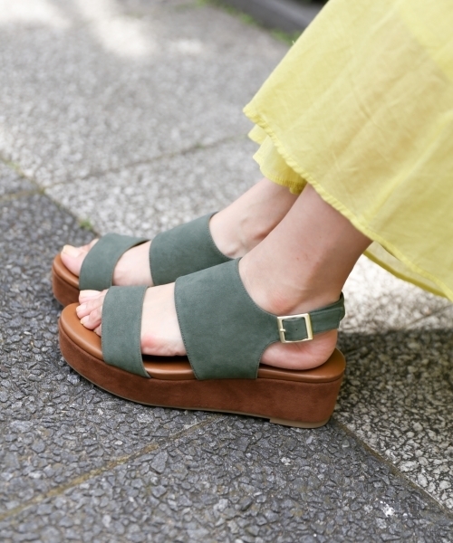 LEPSIM（レプシィム）の「アツゾコベルトサンダル　798161（サンダル・レディース・ブラック/シルバー/オレンジ/グリーン・SMALL/MEDIUM/LARGE）」の3枚目の写真