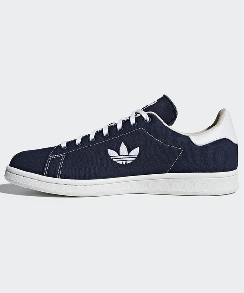 adidas（アディダス）の「スタンスミス ［Stan Smith］アディダスオリジナルス（スニーカー・メンズ・ネイビー/レッド/ホワイト×グリーン・22.5cm/23.5cm/24.5cm/25.5cm/26.5cm/27.5cm/28.5cm/23.0cm/24.0cm/25.0cm/26.0cm/27.0cm/28.0cm/29.0cm/22.0cm/29.5cm/30.0cm）」の9枚目の写真