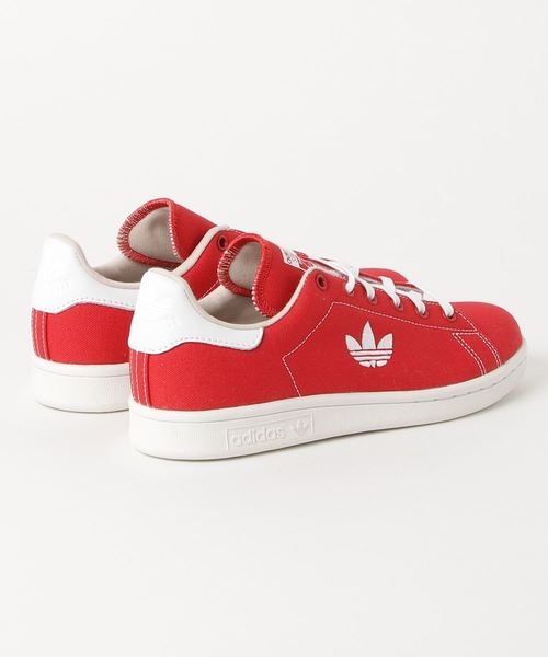 adidas（アディダス）の「スタンスミス ［Stan Smith］アディダスオリジナルス（スニーカー・メンズ・ネイビー/レッド/ホワイト×グリーン・22.5cm/23.5cm/24.5cm/25.5cm/26.5cm/27.5cm/28.5cm/23.0cm/24.0cm/25.0cm/26.0cm/27.0cm/28.0cm/29.0cm/22.0cm/29.5cm/30.0cm）」の4枚目の写真