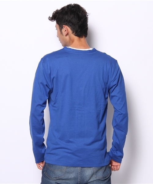 green label relaxing(グリーンレーベルリラクシング)の「□SUPIMA/C Vカーディガン(カーディガン/ボレロ・メンズ・ブラック/レッド/イエロー/コバルトブルー・SMALL/MEDIUM/LARGE/X-LARGE)」の7枚目の写真