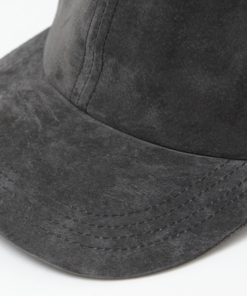 alfredoBANNISTER（アルフレッドバニスター）の「【Rohw別注】大人気！切替スエードキャップ（キャップ・メンズ・ブラック/ネイビー/グレー・フリー）」の6枚目の写真