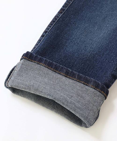 devirock(デビロック)の「楽デニム ストレッチルーズストレートデニムパンツ(デニムパンツ・キッズ・ブルー系その他/ネイビー/サックスブルー・130cm/140cm/150cm/160cm/110cm/100cm/120cm)」の11枚目の写真