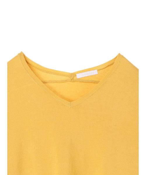 AMERICAN HOLIC（アメリカンホリック）の「・Vネックゆるプルオーバー＊（ニット/セーター・レディース・オフホワイト/イエロー/グリーン/ブラック/杢グレー/その他7・FREE）」の16枚目の写真