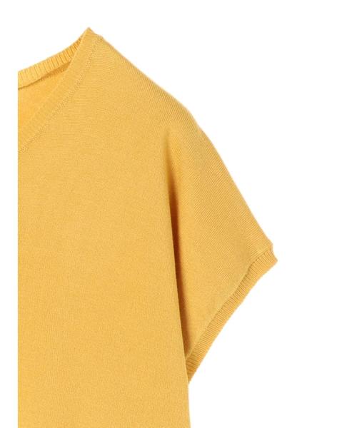 AMERICAN HOLIC（アメリカンホリック）の「・Vネックゆるプルオーバー＊（ニット/セーター・レディース・オフホワイト/イエロー/グリーン/ブラック/杢グレー/その他7・FREE）」の17枚目の写真