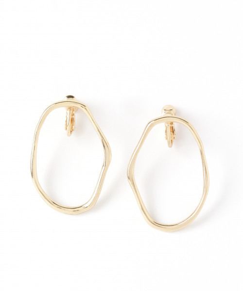 GLOBAL WORK（グローバルワーク）の「ラインイヤリング（イヤリング・レディース・ゴールド/その他/ライトグレー/ゴールド系その他・FREE）」の10枚目の写真