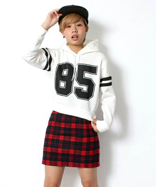 WEGO(ウィゴー)の「WEGO/チェックミニスカート(スカート・レディース・ブルー/レッド・FREE)」の1枚目の写真