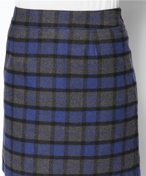 WEGO(ウィゴー)の「WEGO/チェックミニスカート(スカート・レディース・ブルー/レッド・FREE)」の5枚目の写真