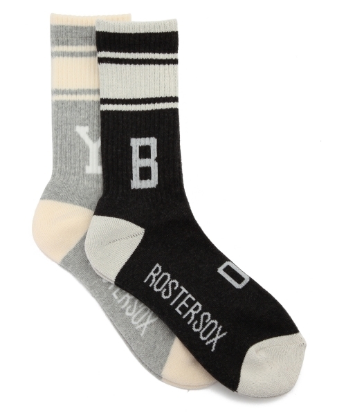 BEAMS BOY(ビームスボーイ)の「ROSTER SOCKS / シティーカレッジ(ソックス/靴下・レディース・グレー/ブラウン/ブラック・ONE SIZE)」の11枚目の写真