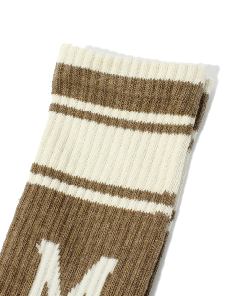 BEAMS BOY(ビームスボーイ)の「ROSTER SOCKS / シティーカレッジ(ソックス/靴下・レディース・グレー/ブラウン/ブラック・ONE SIZE)」の4枚目の写真