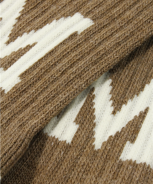 BEAMS BOY(ビームスボーイ)の「ROSTER SOCKS / シティーカレッジ(ソックス/靴下・レディース・グレー/ブラウン/ブラック・ONE SIZE)」の7枚目の写真