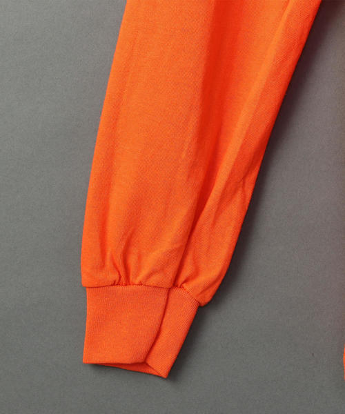 6（ロク）の「＜6(ROKU)＞WHAT IS INTELLIGENCE LONG SLLEVE T-SHIRT/Tシャツ（Tシャツ/カットソー・レディース・オレンジ・MEDIUM/LARGE/SMALL）」の4枚目の写真