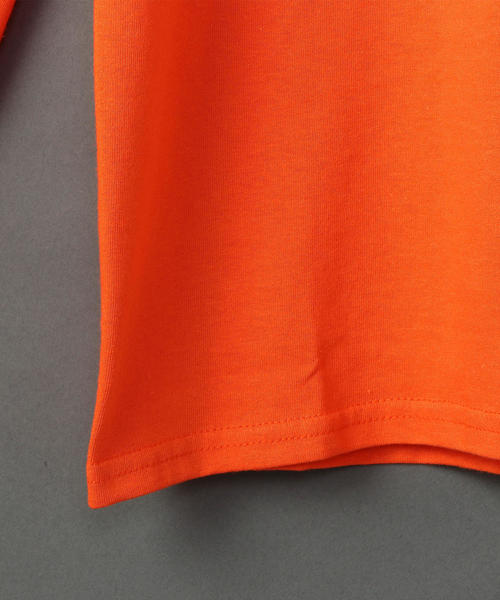 6（ロク）の「＜6(ROKU)＞WHAT IS INTELLIGENCE LONG SLLEVE T-SHIRT/Tシャツ（Tシャツ/カットソー・レディース・オレンジ・MEDIUM/LARGE/SMALL）」の5枚目の写真
