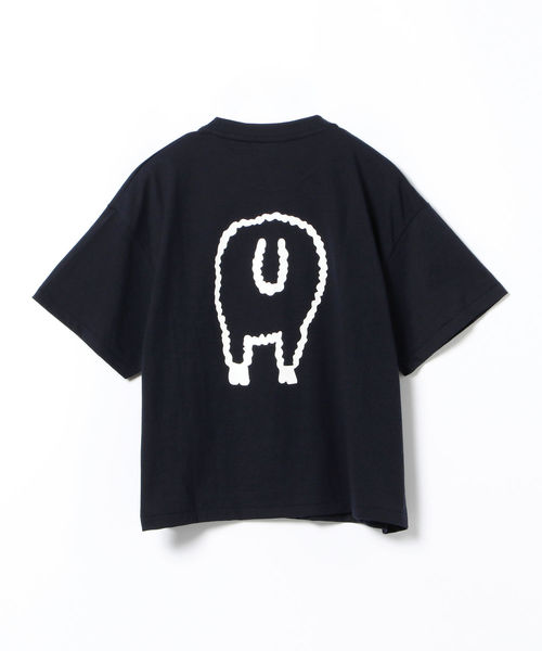 BEAMS BOY（ビームスボーイ）の「WOOLRICH / 別注 プリント Tシャツ（Tシャツ/カットソー・レディース・ホワイト/ネイビー・ONE SIZE）」の17枚目の写真