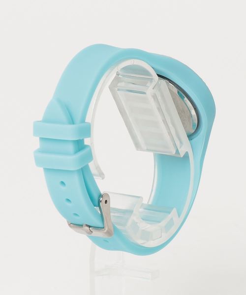 FL import collection（エフエルインポートコレクション）の「【REBIRTH】小振りシンプルシリコンカラーレディースウォッチ（アナログ腕時計・レディース・ホワイト/ライトブルー/ブラック/ライトピンク・FREE）」の5枚目の写真