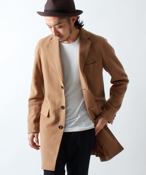 BEAMS(ビームス)の「□BEAMS / CHESTERFIELD COAT(その他アウター・メンズ・ブラウン系その他/ネイビー/グリーン・SMALL/MEDIUM/LARGE)」の1枚目の写真