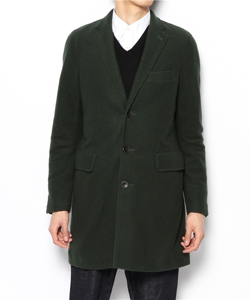 BEAMS(ビームス)の「□BEAMS / CHESTERFIELD COAT(その他アウター・メンズ・ブラウン系その他/ネイビー/グリーン・SMALL/MEDIUM/LARGE)」の14枚目の写真