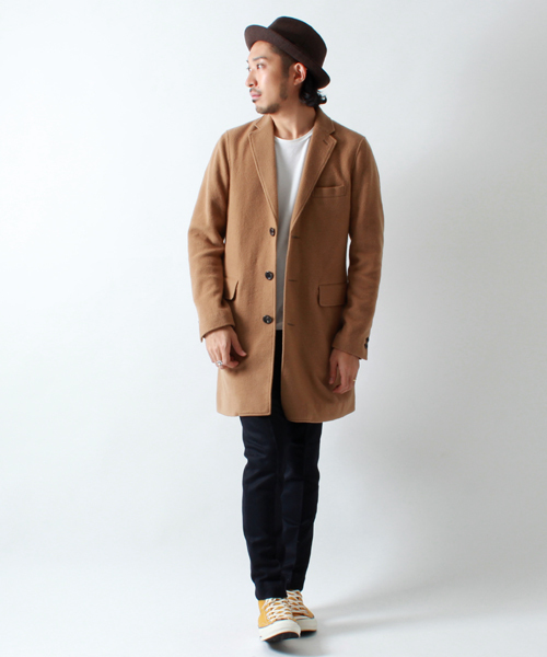 BEAMS(ビームス)の「□BEAMS / CHESTERFIELD COAT(その他アウター・メンズ・ブラウン系その他/ネイビー/グリーン・SMALL/MEDIUM/LARGE)」の16枚目の写真