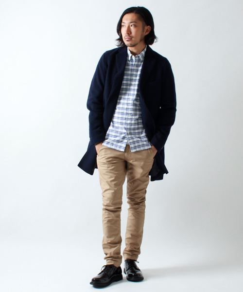 BEAMS(ビームス)の「□BEAMS / CHESTERFIELD COAT(その他アウター・メンズ・ブラウン系その他/ネイビー/グリーン・SMALL/MEDIUM/LARGE)」の18枚目の写真