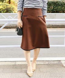 パイピング台形スカート◆