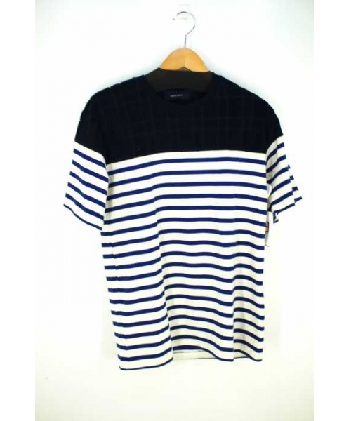 ブランド古着 パイル地切替 Uネックtシャツ Tシャツ カットソー Ships Jet Blue シップスジェットブルー のファッション通販 Zozoused